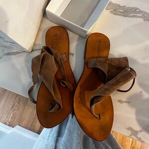 Cocobelle wrap sandals size 39